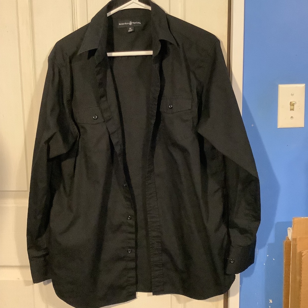 Men’s Beverly Hills Polo Club Long sleeved Shirt Size M